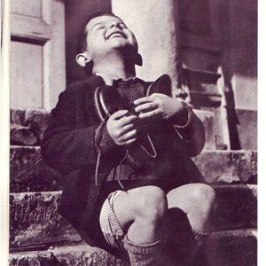 Kidgets Black Twin Gore Critter Faux Fur Bunny Ears Slip On Toddler Shoes Size 8